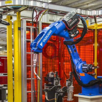 AutoDrive S Robotic Wire feeder, custom system integration