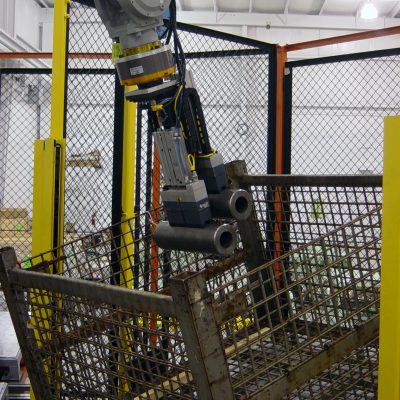 robotic material handling at wayne trail