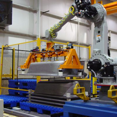 robotic material handling at wayne trail